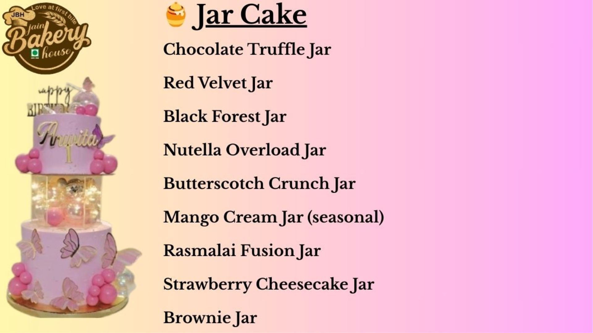 Jain Bakery House
